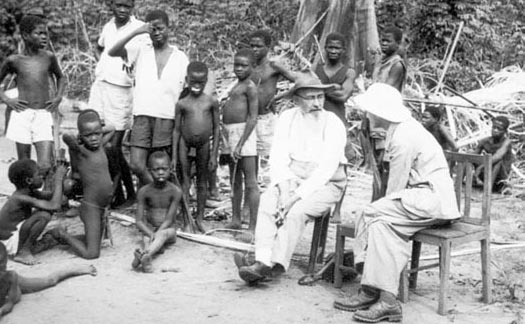Ethnographie coloniale: Gustaaf Hulstaert et Ernst Mller  Isangi (1953) chez (et concernant) les Ekonda
